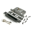 From The Anvil - Pewter 3" 5 Lever BS Sash Lock - 51344 - Choice Handles