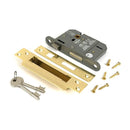 From The Anvil - Polished Brass 3" 5 Lever BS Sash Lock - 51345 - Choice Handles