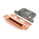From The Anvil - Polished Bronze 3" 5 Lever BS Sash Lock - 51352 - Choice Handles