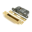 From The Anvil - Polished Brass 2½" 5 Lever BS Sash Lock Keyed Alike  - 51355 - Choice Handles