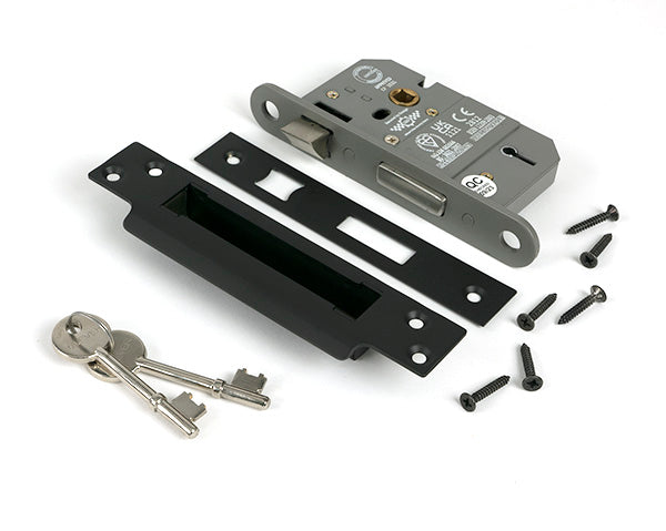 From The Anvil - Aged Bronze 2½" 5 Lever BS Sash Lock Keyed Alike  - 51361