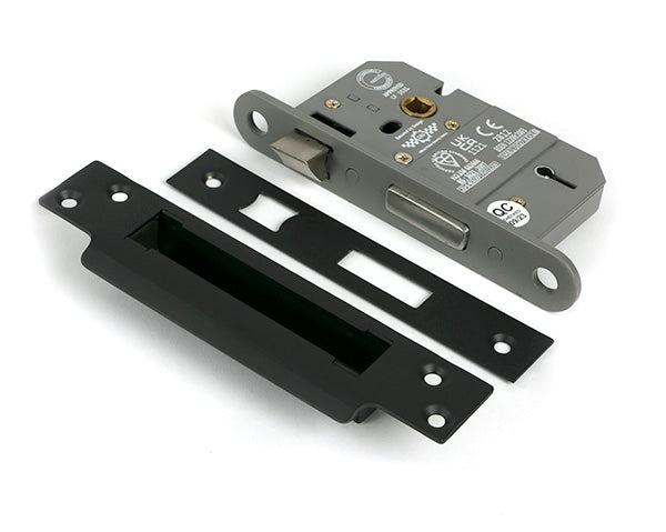 From The Anvil - Aged Bronze 2½" 5 Lever BS Sash Lock Keyed Alike  - 51361