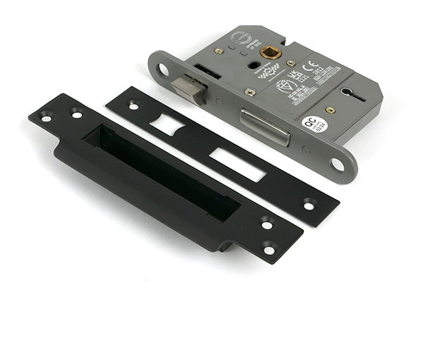 From The Anvil - Aged Bronze 3" 5 Lever BS Sash Lock Keyed Alike  - 51371