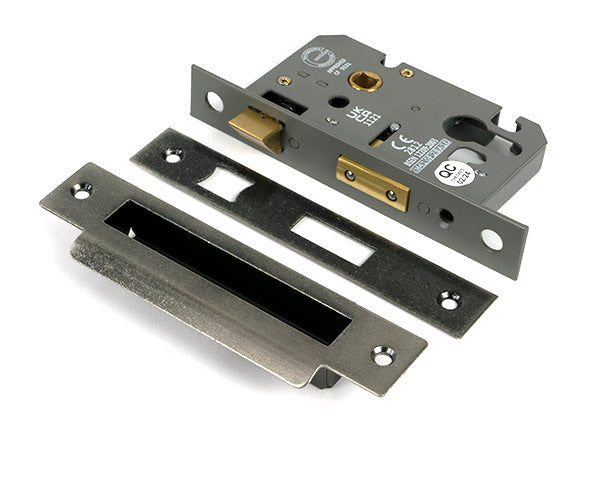 From The Anvil - Pewter 2½" Euro Profile Sash Lock - 51374