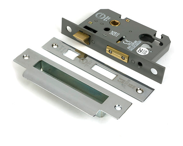 From The Anvil - Polished Chrome 2½" Euro Profile Sash Lock - 51379
