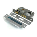 From The Anvil - Satin Chrome 2½" Euro Profile Sash Lock - 51380 - Choice Handles