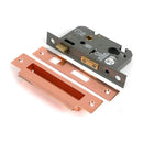 From The Anvil - Polished Bronze 2½" Euro Profile Sash Lock - 51382 - Choice Handles