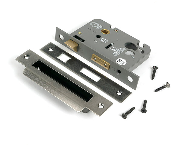 From The Anvil - Pewter 3" Euro Profile Sash Lock - 51384