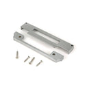 From The Anvil - Satin Chrome ½" Rebate Kit for Euro Sash Lock - 51400 - Choice Handles
