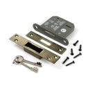 From The Anvil - Aged Brass 3" 5 Lever BS Dead Lock - 51418 - Choice Handles