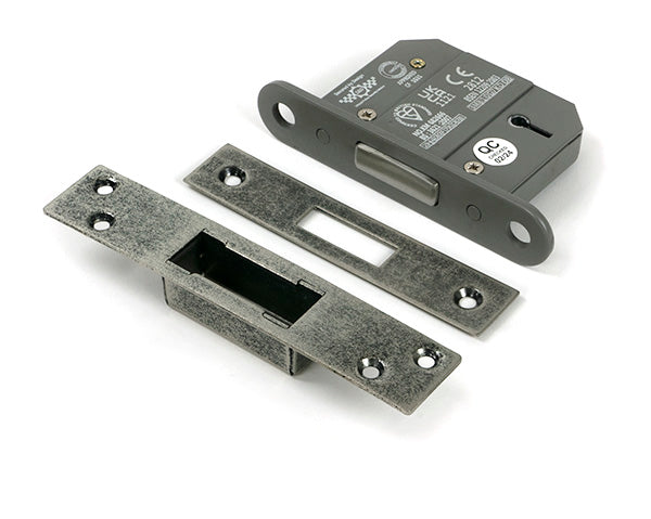 From The Anvil - Pewter 2½" 5 Lever BS Dead Lock Keyed Alike  - 51426