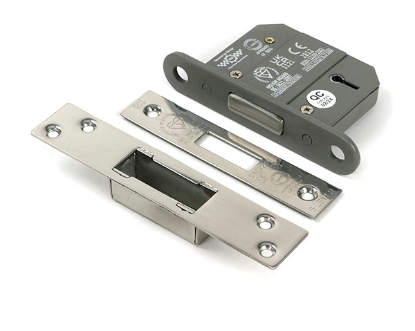 From The Anvil - Polished Chrome 2½" 5 Lever BS Dead Lock Keyed Alike  - 51431