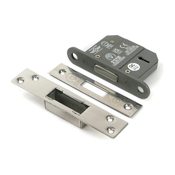 From The Anvil - Polished Chrome 2½" 5 Lever BS Dead Lock Keyed Alike  - 51431