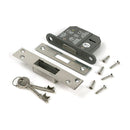 From The Anvil - Polished SS 2½" 5 Lever BS Dead Lock Keyed Alike  - 51435 - Choice Handles