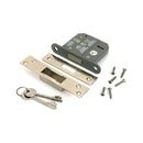 From The Anvil - Polished Nickel 3" 5 Lever BS Dead Lock Keyed Alike  - 51440 - Choice Handles