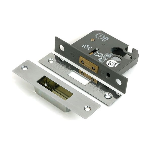 From The Anvil - Polished SS 2½" Euro Profile Dead Lock - 51455