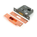 From The Anvil - Polished Bronze 3" Euro Profile Dead Lock - 51464 - Choice Handles