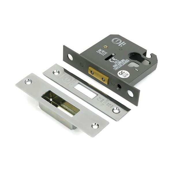 From The Anvil - Polished SS 3" Euro Profile Dead Lock - 51465