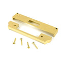 From The Anvil - Polished Brass ½" Rebate Kit for Euro Dead Lock - 51467 - Choice Handles