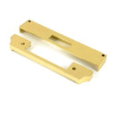 From The Anvil - Polished Brass ½" Rebate Kit for Euro Dead Lock - 51467 - Choice Handles