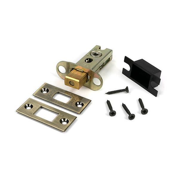 From The Anvil - Aged Brass 2½" Heavy Duty Tubular Deadbolt - 51478 - Choice Handles