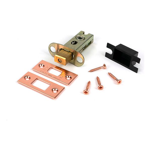 From The Anvil - Polished Bronze 2½" Heavy Duty Tubular Deadbolt - 51484 - Choice Handles