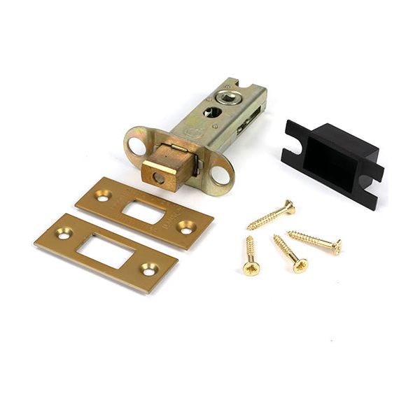 From The Anvil - Satin Brass 3" Heavy Duty Tubular Deadbolt - 51489 - Choice Handles