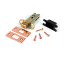 From The Anvil - Polished Bronze 3" Heavy Duty Tubular Deadbolt - 51494 - Choice Handles