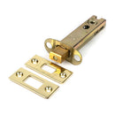 From The Anvil - Polished Brass 4" Heavy Duty Tubular Deadbolt - 51497 - Choice Handles