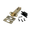 From The Anvil - Aged Brass 4" Heavy Duty Tubular Deadbolt - 51498 - Choice Handles