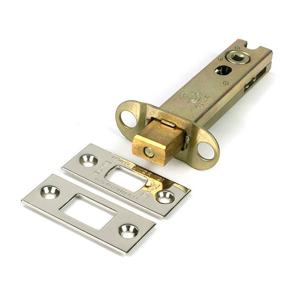 From The Anvil - Polished Nickel 4" Heavy Duty Tubular Deadbolt - 51700 - Choice Handles
