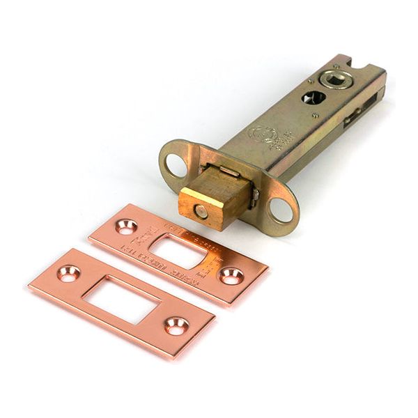 From The Anvil - Polished Bronze 4" Heavy Duty Tubular Deadbolt - 51704 - Choice Handles