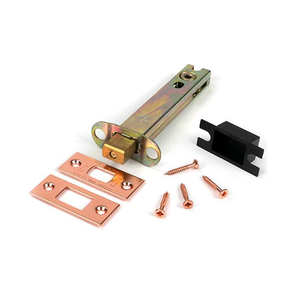From The Anvil - Polished Bronze 5" Heavy Duty Tubular Deadbolt - 51714 - Choice Handles