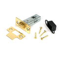 From The Anvil - Polished Brass 2½" Tubular Mortice Latch - 51725 - Choice Handles