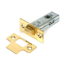 From The Anvil - Polished Brass 2½" Tubular Mortice Latch - 51725 - Choice Handles