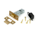 From The Anvil - Satin Brass 2½" Tubular Mortice Latch - 51727 - Choice Handles