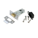 From The Anvil - Satin Chrome 2½" Tubular Mortice Latch - 51729 - Choice Handles