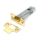 From The Anvil - Polished Brass 3" Tubular Mortice Latch - 51733 - Choice Handles