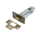 From The Anvil - Aged Brass 3" Tubular Mortice Latch - 51734 - Choice Handles