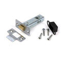 From The Anvil - Satin Chrome 3" Tubular Mortice Latch - 51737 - Choice Handles