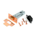 From The Anvil - Polished Bronze 3" Tubular Mortice Latch - 51739 - Choice Handles