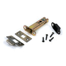 From The Anvil - Aged Brass 4" Heavy Duty Latch - 51752 - Choice Handles