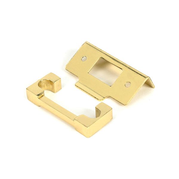 From The Anvil - Polished Brass ½" Rebate Kit for Heavy Duty Latch - 51772 - Choice Handles