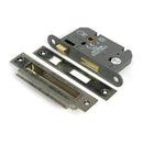 From The Anvil - Pewter 2½" Heavy Duty Bathroom Mortice Lock - 51779 - Choice Handles