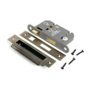 From The Anvil - Aged Brass 2½" Heavy Duty Bathroom Mortice Lock - 51781 - Choice Handles