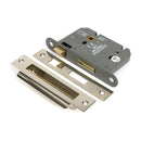 From The Anvil - Polished Nickel 3" Heavy Duty Bathroom Mortice Lock - 51793 - Choice Handles