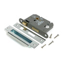 From The Anvil - Polished SS 3" Heavy Duty Bathroom Mortice Lock - 51798 - Choice Handles