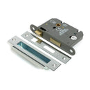 From The Anvil - Polished SS 3" Heavy Duty Bathroom Mortice Lock - 51798 - Choice Handles