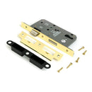 From The Anvil - Polished Brass Euro Din Sash Lock - 60mm Backset/72mm Centre - 51800 - Choice Handles