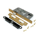 From The Anvil - Satin Brass Euro Din Sash Lock - 60mm Backset/72mm Centre - 51802 - Choice Handles